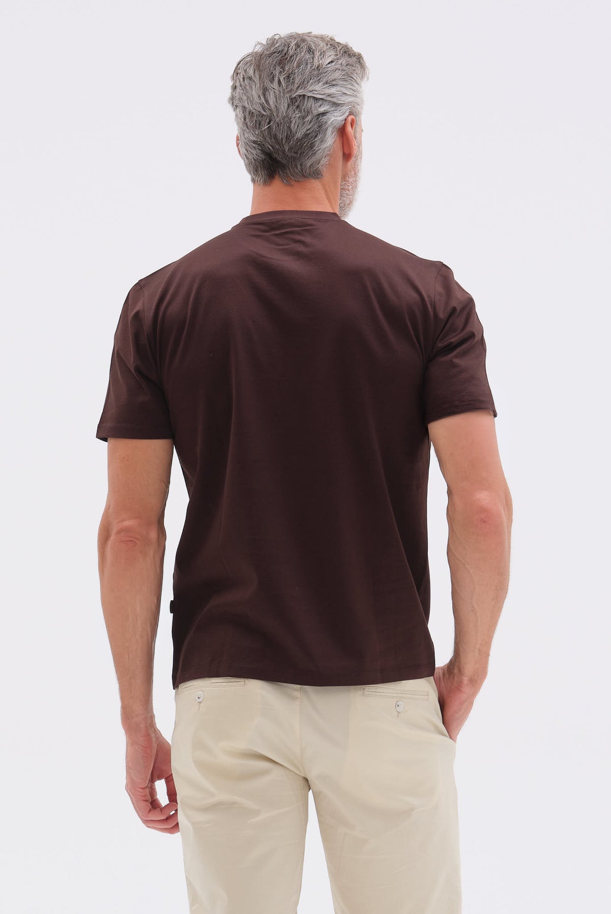 ΑΝΔΡΙΚΟ ΚΑΦΕ ΚΟΝΤΟΜΑΝΙΚΟ T-SHIRT PORTOBELLO'S