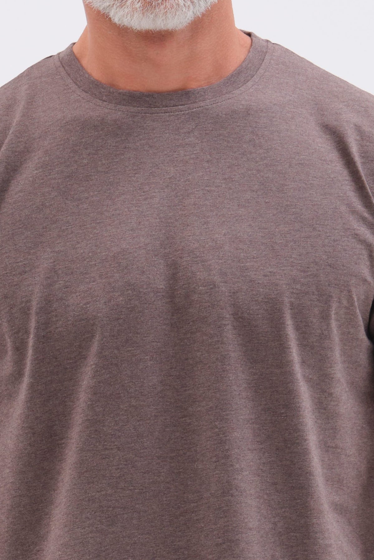 ΑΝΔΡΙΚΟ ΚΑΦΕ ΚΟΝΤΟΜΑΝΙΚΟ T-SHIRT PORTOBELLO'S ΜΕ BIO SILKY FINISH