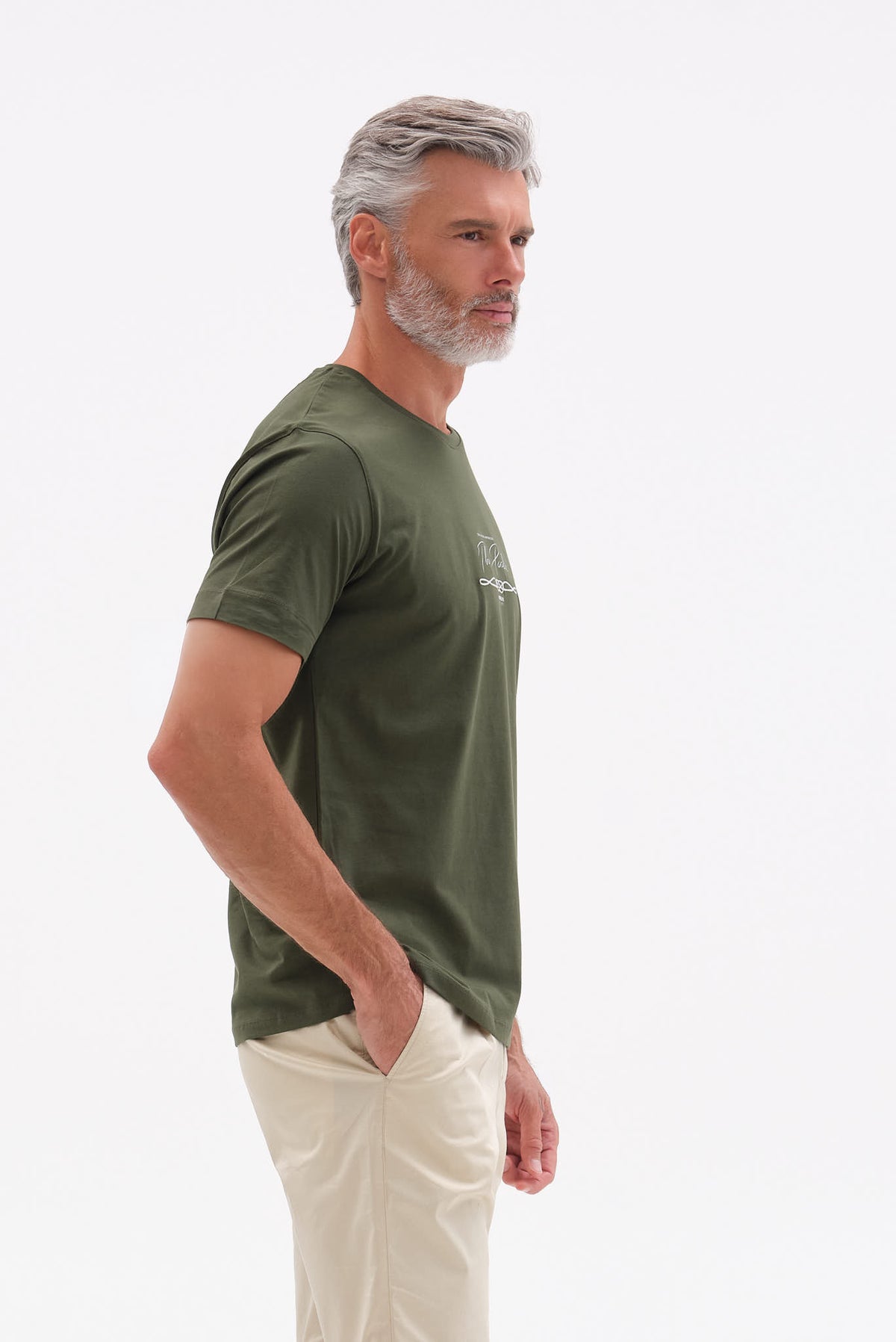 ΑΝΔΡΙΚΟ ΛΑΔΙ ΚΟΝΤΟΜΑΝΙΚΟ T-SHIRT PORTOBELLO'S ME ΣΤΑΜΠΑ THE PACIFIC