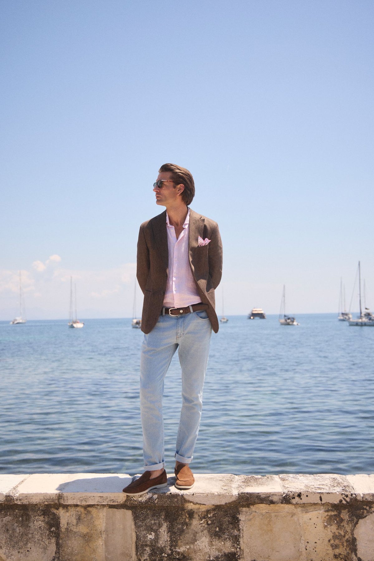 ΑΝΔΡΙΚΟ ΜΠΛΕ ΠΕΝΤΑΤΣΕΠΟ JEAN SLIM FOUR TEN SLIM FIT