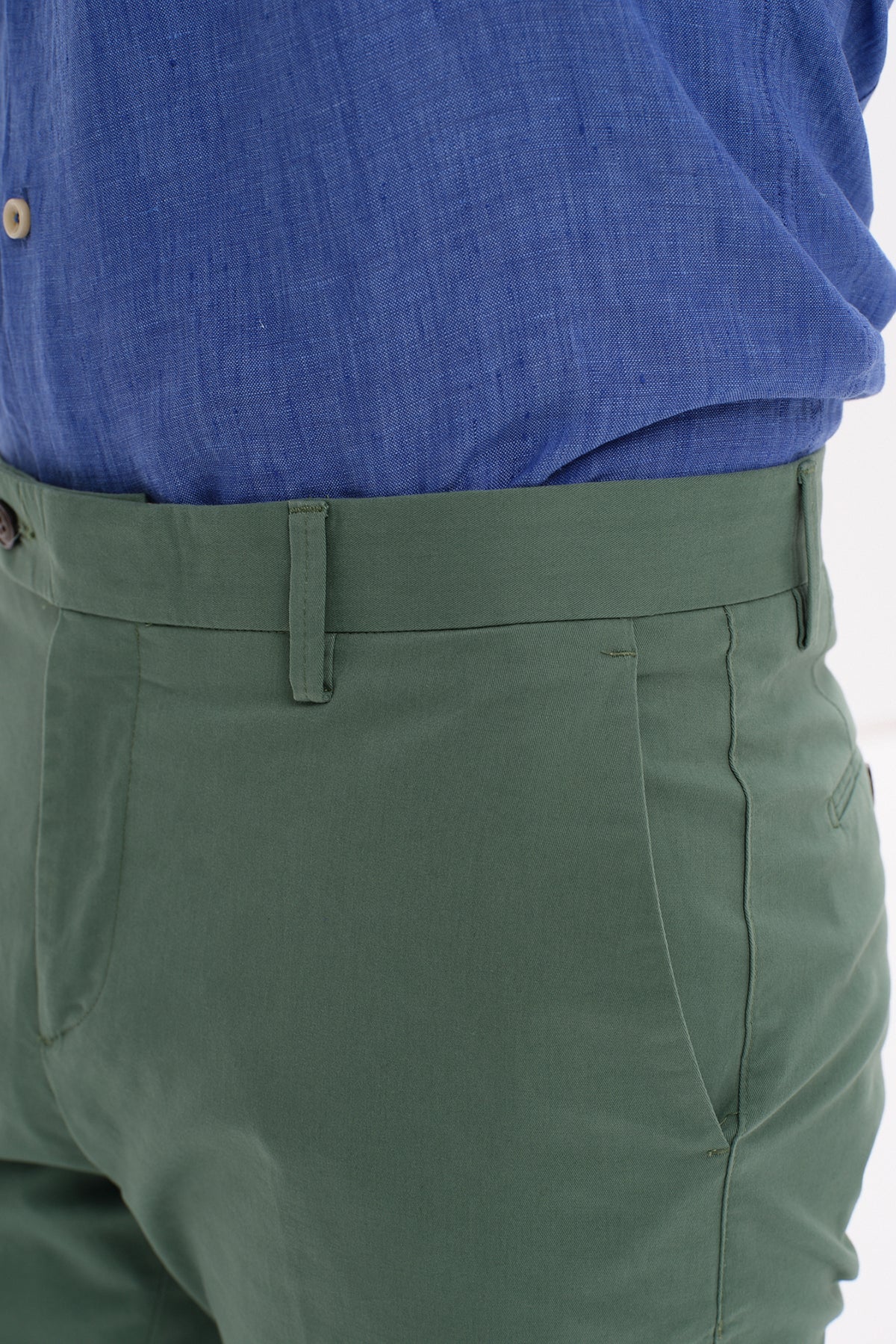 ΑΝΔΡΙΚΗ ΠΡΑΣΙΝΗ ΒΕΡΜΟΥΔΑ CHINOS PORTOBELLO'S SLIM FIT