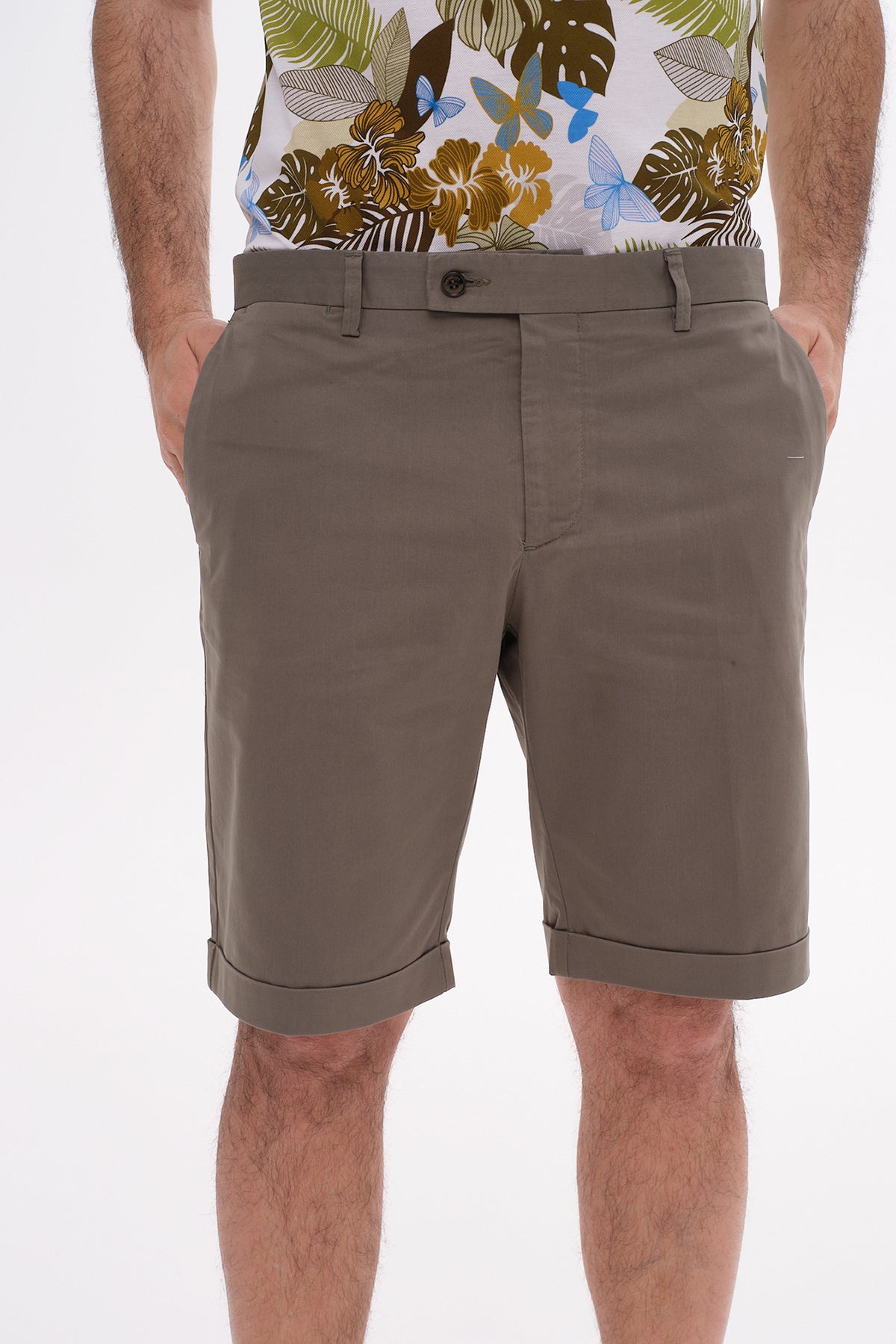ΑΝΔΡΙΚΗ ΛΑΔΙ ΒΕΡΜΟΥΔΑ CHINOS PORTOBELLO'S REGULAR FIT