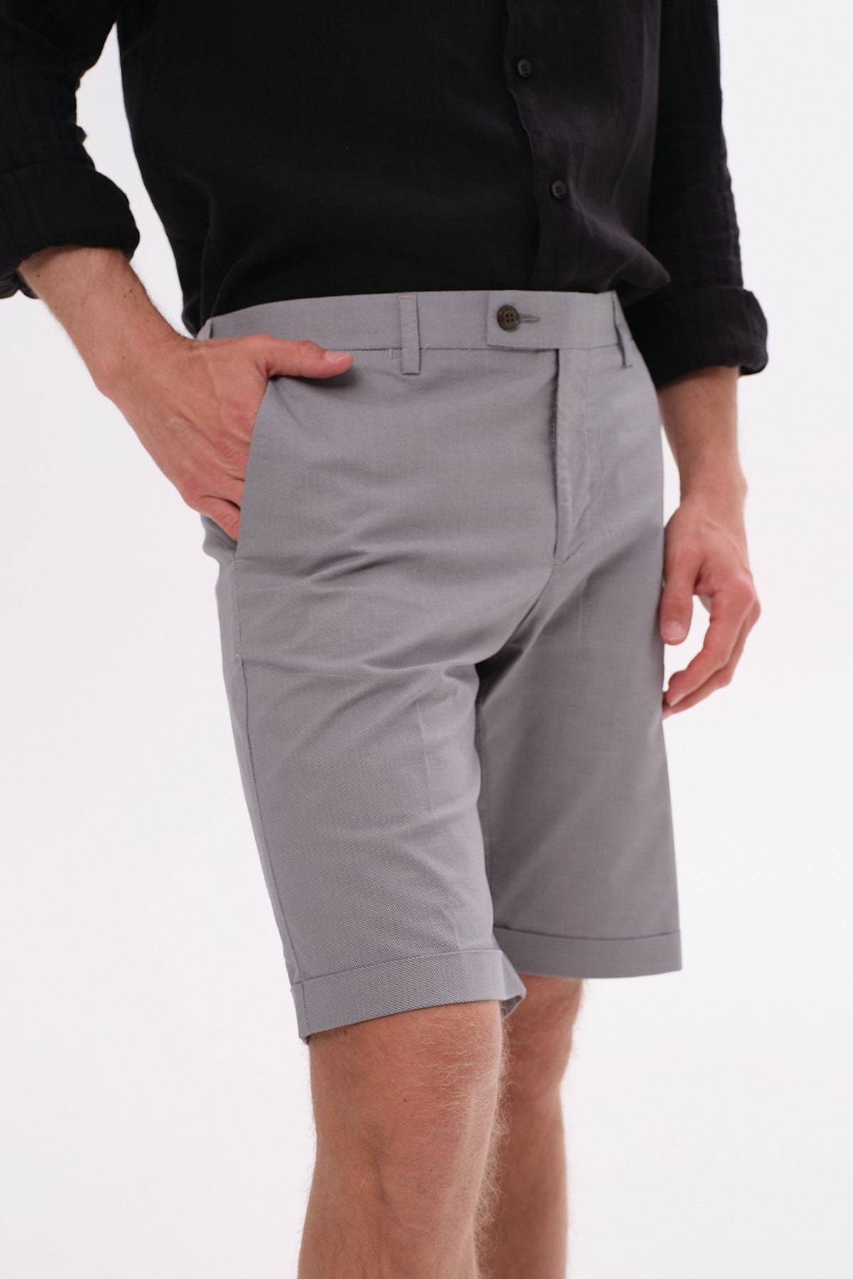 ΑΝΔΡΙΚΗ ΓΚΡΙ ΒΕΡΜΟΥΔΑ CHINOS PORTOBELLO'S REGULAR FIT