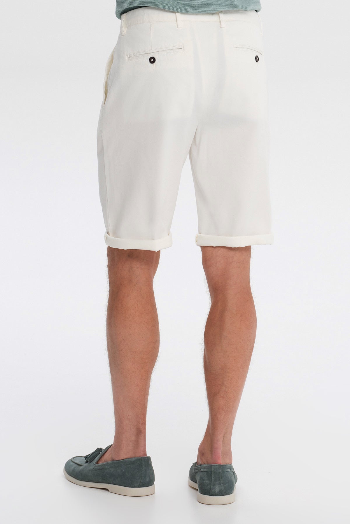 ΑΝΔΡΙΚΗ ΕΚΡΟΥ ΒΕΡΜΟΥΔΑ CHINOS SLIM FIT PORTOBELLO'S