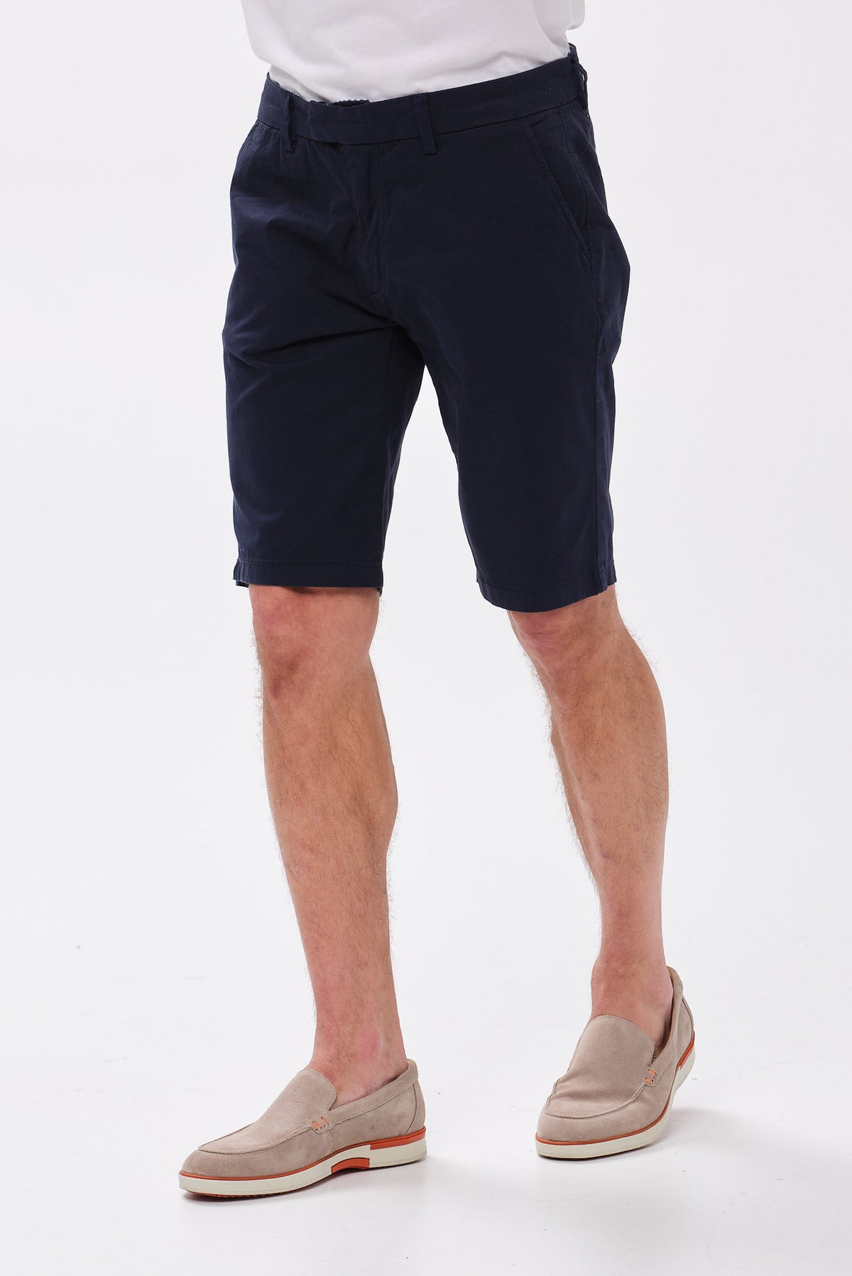 PORTOBELLO'S NAVY CHINO SHORTS - SUMMER ESSENTIAL EDITION