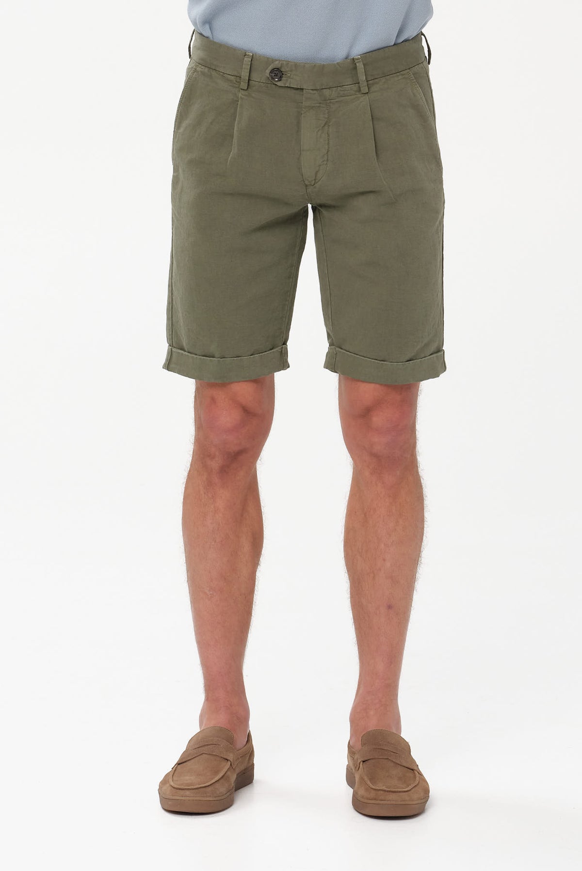 ΑΝΔΡΙΚΗ ΧΑΚΙ CHINOS ΒΕΡΜΟΥΔΑ PORTOBELLO'S ΜΕ ΠΙΕΤΕΣ REGULAR FIT