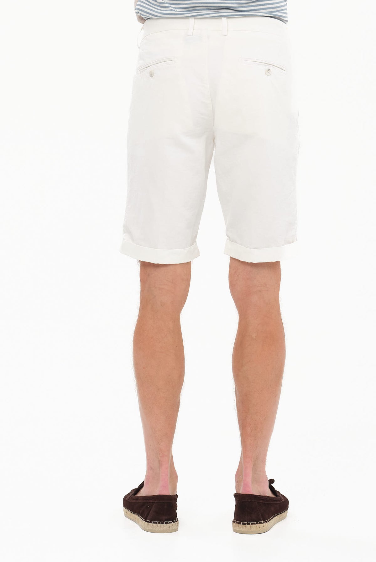 ΑΝΔΡΙΚΗ ΛΕΥΚΗ CHINOS ΒΕΡΜΟΥΔΑ PORTOBELLO'S ΜΕ ΠΙΕΤΕΣ REGULAR FIT