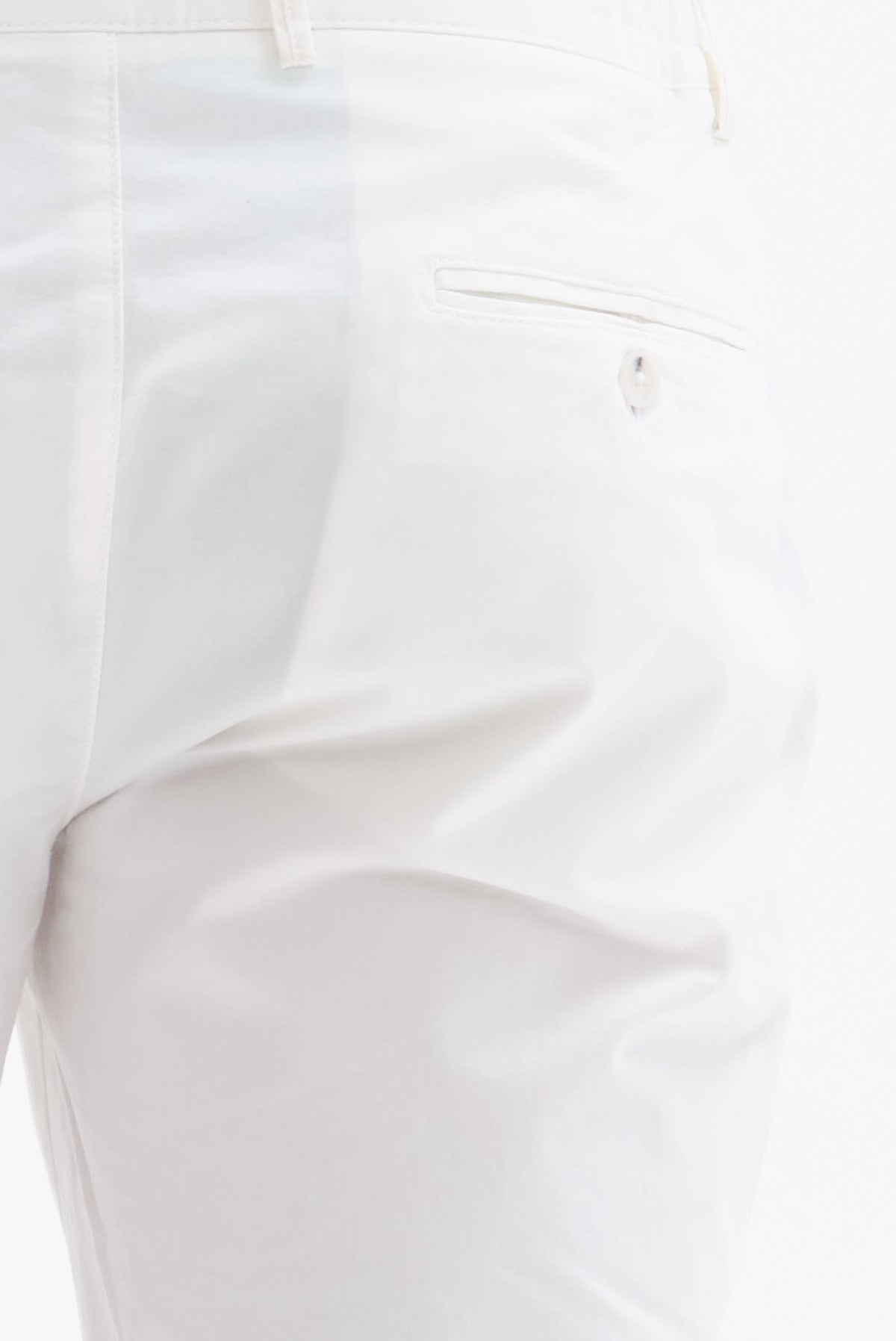 ΑΝΔΡΙΚΗ ΛΕΥΚΗ ΒΕΡΜΟΥΔΑ CHINOS PORTOBELLO'S ME ΛΑΣΤIXO KAI ΠΙΕΤΑ REGULAR FIT
