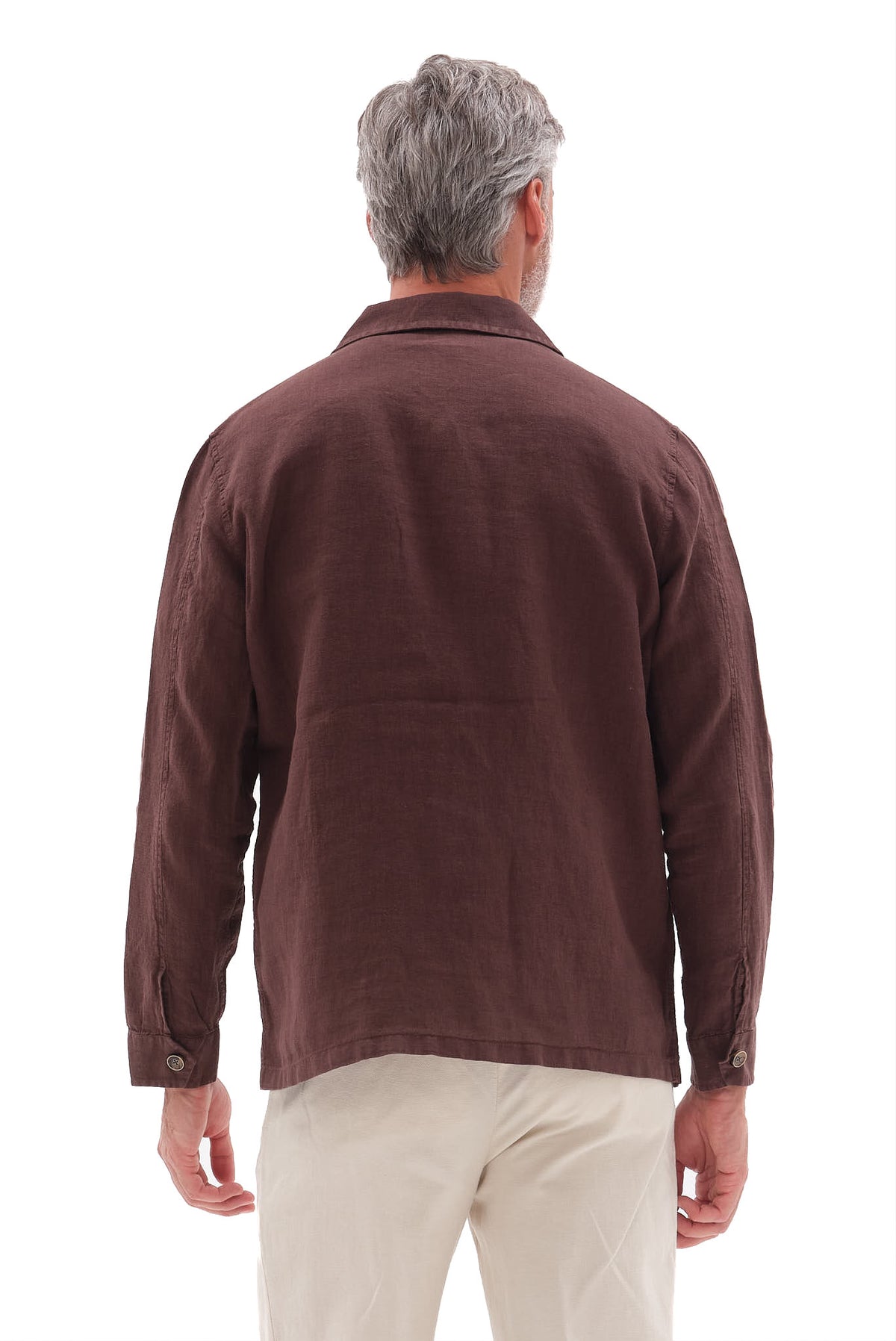 ΑΝΔΡΙΚΟ ΚΑΦΕ ΛΙΝΟ SAFARI OVERSHIRT PORTOBELLO'S REGULAR FIT