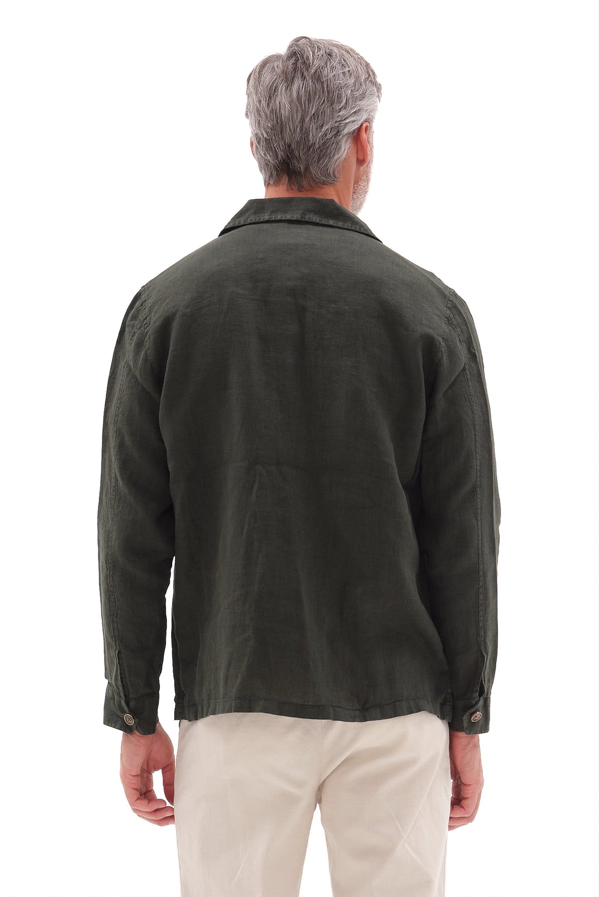 ΑΝΔΡΙΚΟ ΛΑΔΙ ΛΙΝΟ SAFARI OVERSHIRT PORTOBELLO'S REGULAR FIT
