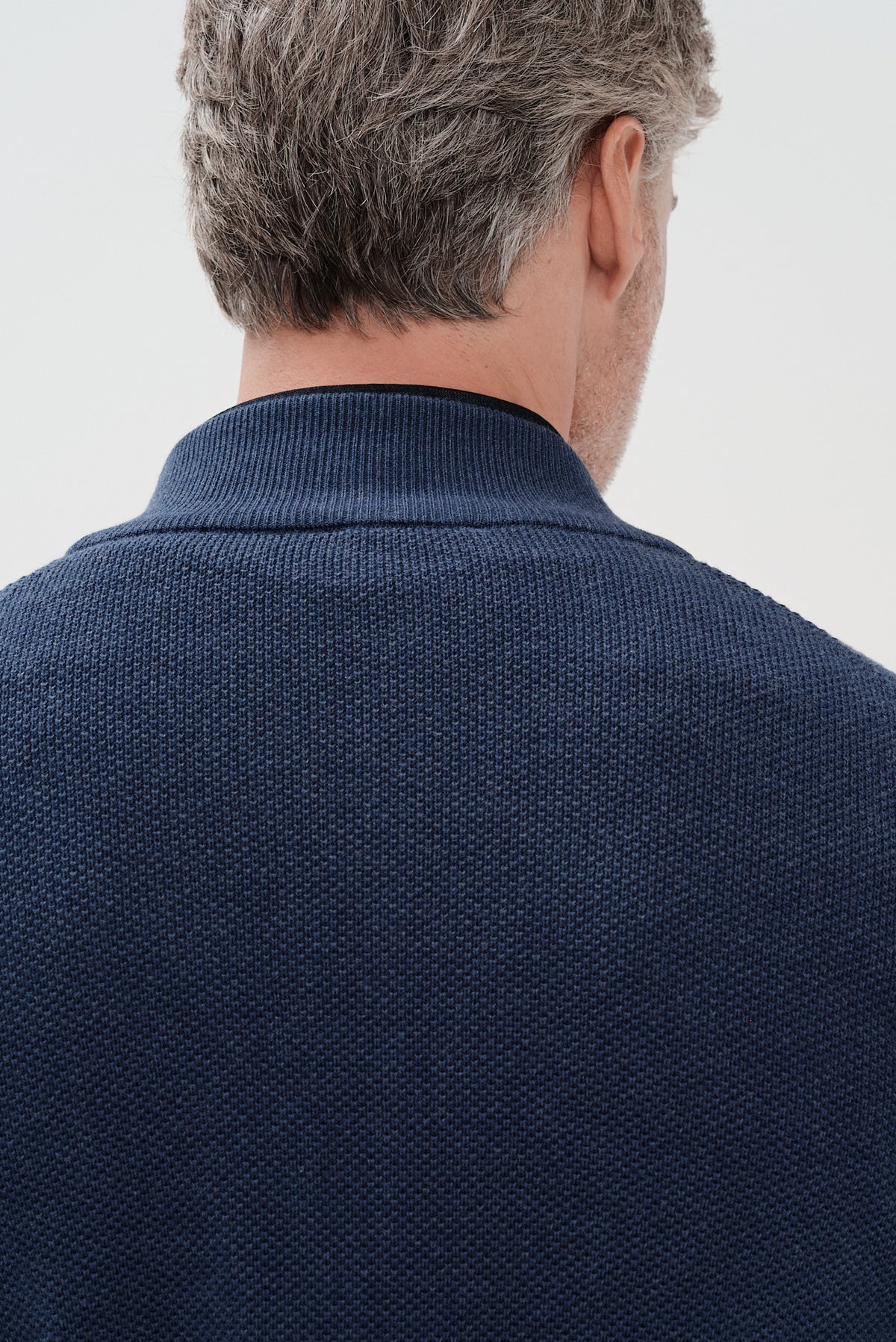ΑΝΔΡΙΚΗ INDIGO ΖΑΚΕΤΑ CARDIGAN PORTOBELLO'S ΜΕ ΚΑΠΙΤΟΝΕ ΣΧΕΔΙΟ