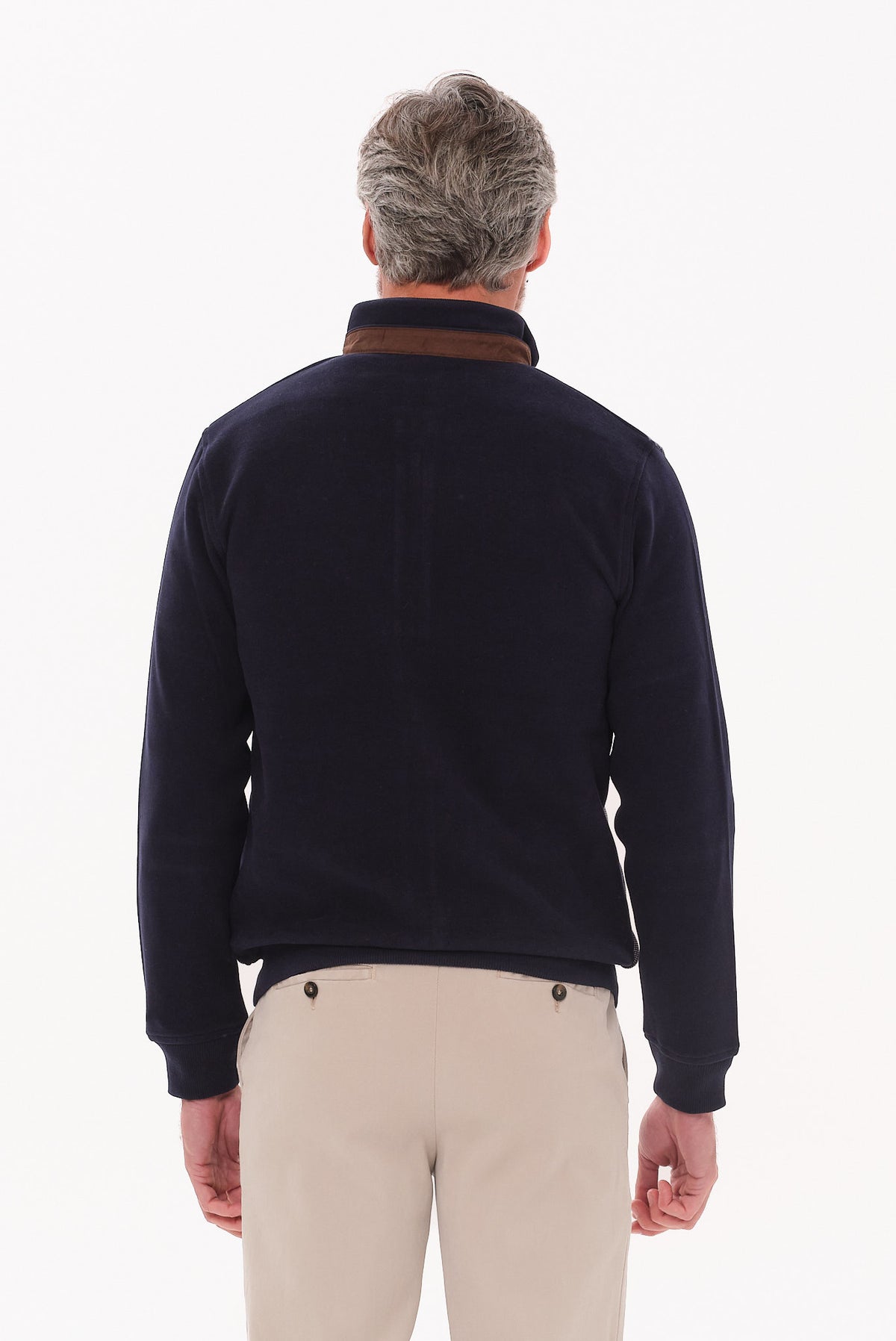 ΑΝΔΡΙΚΗ ΜΠΛΕ ΓΚΡΙ ΖΑΚΕΤΑ CARDIGAN PORTOBELLO'S REGULAR FIT