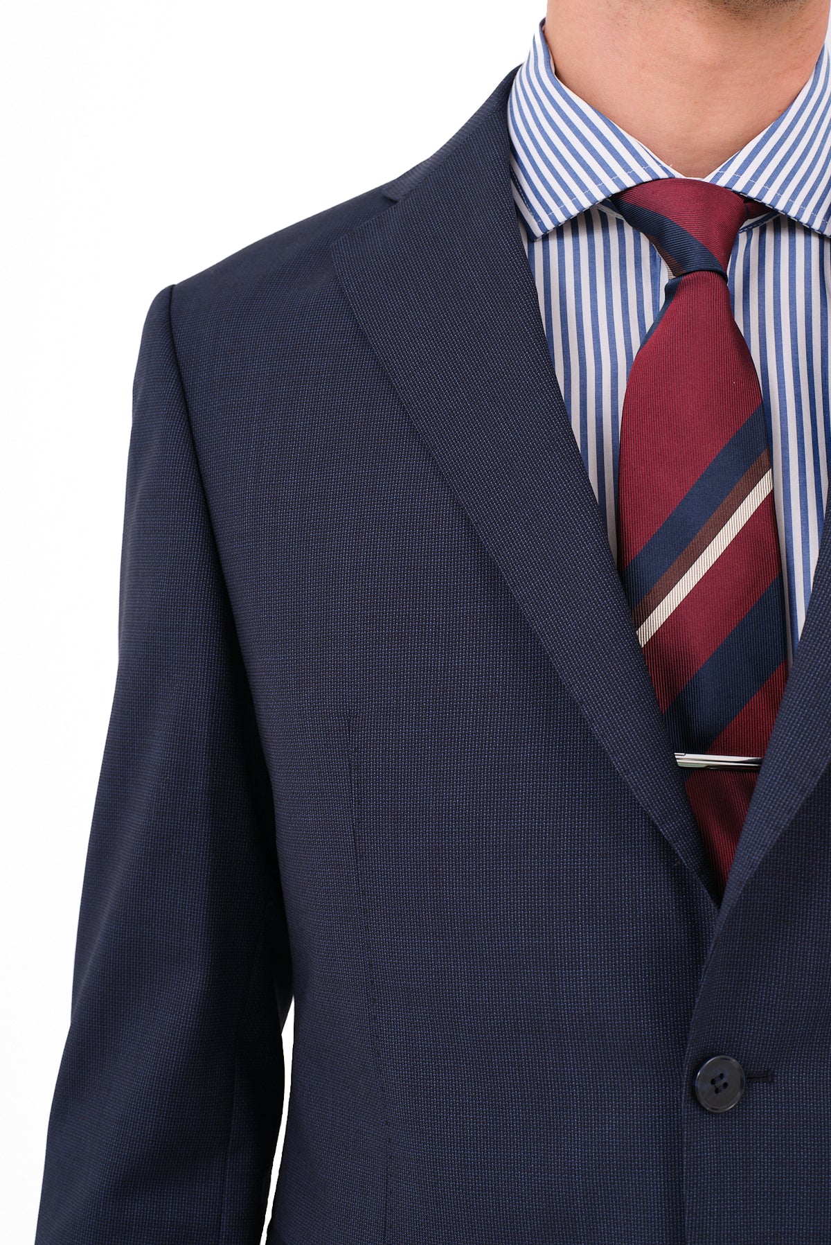 ΑΝΔΡΙΚΟ ΚΟΣΤΟΥΜΙ ΜΠΛΕ RAF PORTOBELLO'S 100% ΜΑΛΛΙ MARZOTTO SLIM FIT