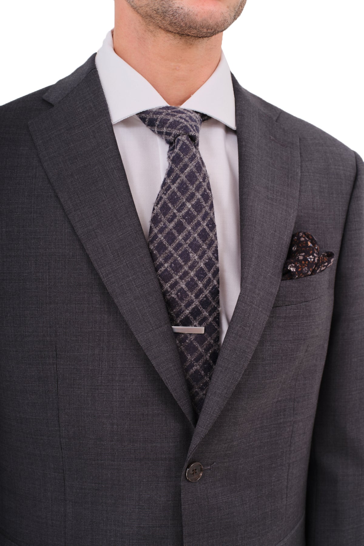 ΑΝΔΡΙΚΟ ΣΚΟΥΡΟ ΓΚΡΙ ΚΟΣΤΟΥΜΙ PORTOBELLO'S SLIM FIT