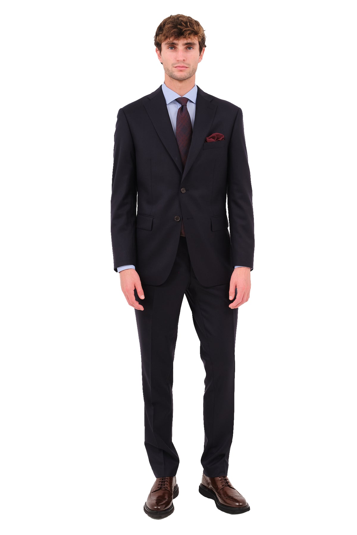 ΑΝΔΡΙΚΟ ΜΠΛΕ ΚΟΣΤΟΥΜΙ PORTOBELLO'S SLIM FIT
