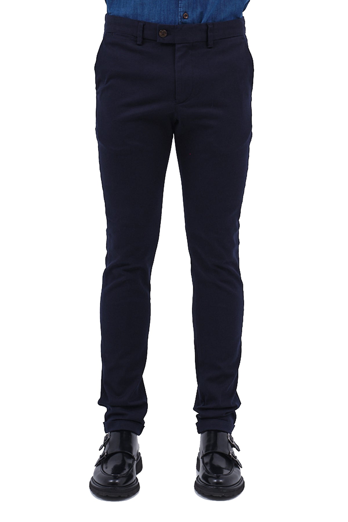 ΑΝΔΡΙΚΟ ΜΠΛΕ ΠΑΝΤΕΛΟΝΙ CHINOS PORTOBELLO'S SLIM FIT