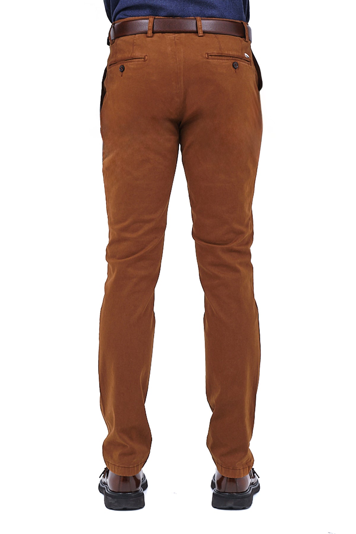 ΑΝΔΡΙΚΟ ΠΑΝΤΕΛΟΝΙ CHINOS PORTOBELLO'S SLIM FIT ΣΕ ΚΑΜΗΛΟ ΧΡΩΜΑ