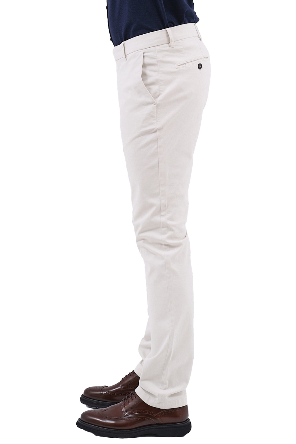 ΑΝΔΡΙΚΟ ΠΑΝΤΕΛΟΝΙ CHINOS PORTOBELLO'S ΣΤΟ ΧΡΩΜΑ ΤΟΥ ΠΑΓΟΥ SLIM FIT