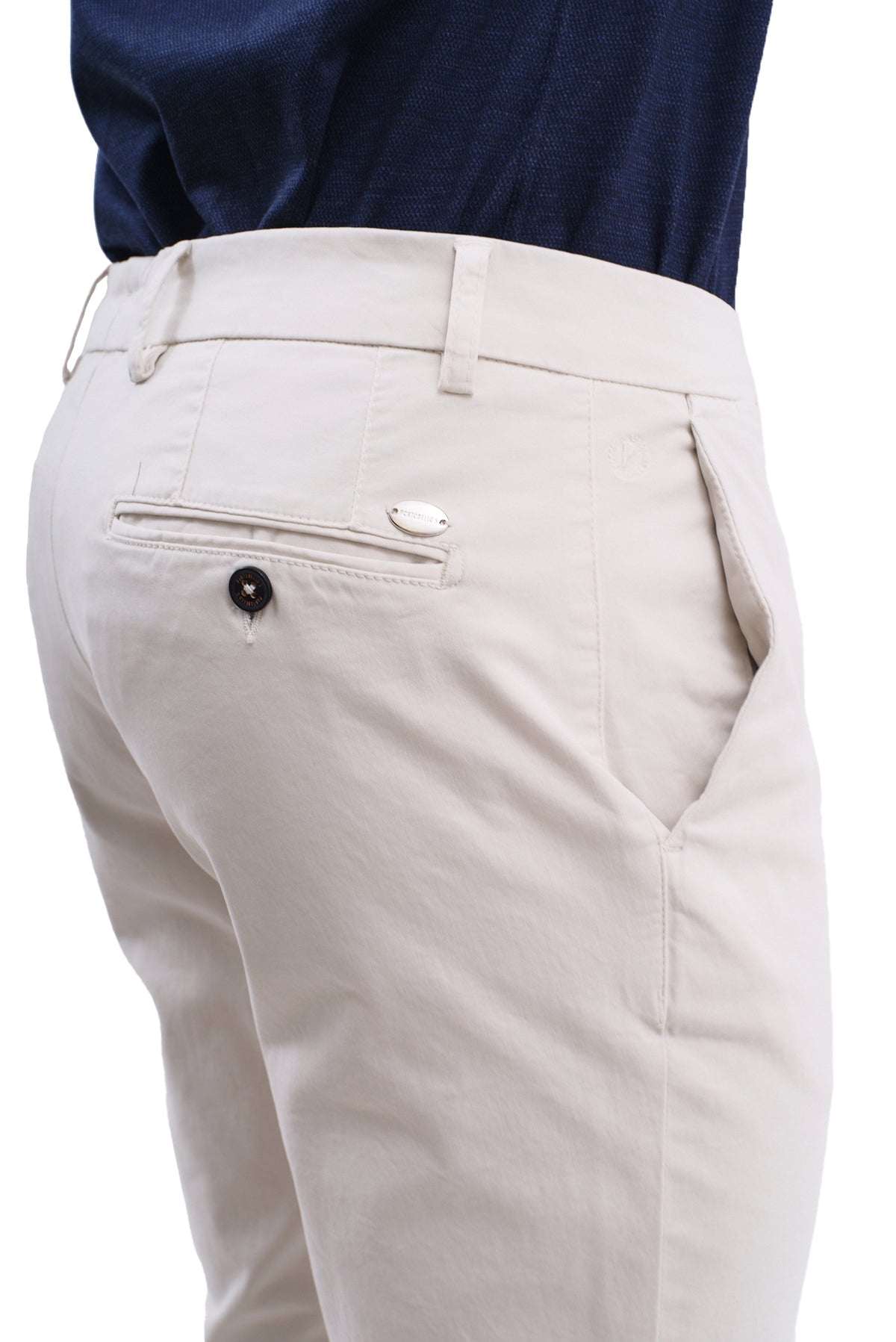 ΑΝΔΡΙΚΟ ΠΑΝΤΕΛΟΝΙ CHINOS PORTOBELLO'S ΣΤΟ ΧΡΩΜΑ ΤΟΥ ΠΑΓΟΥ SLIM FIT