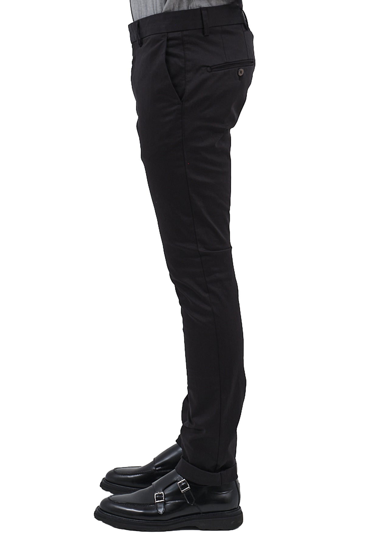 ΑΝΔΡΙΚΟ ΠΑΝΤΕΛΟΝΙ CHINOS ΜΑΥΡΟ PORTOBELLO'S SLIM FIT