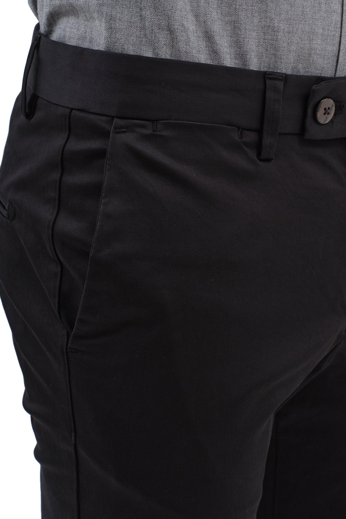 ΑΝΔΡΙΚΟ ΠΑΝΤΕΛΟΝΙ CHINOS ΜΑΥΡΟ PORTOBELLO'S SLIM FIT