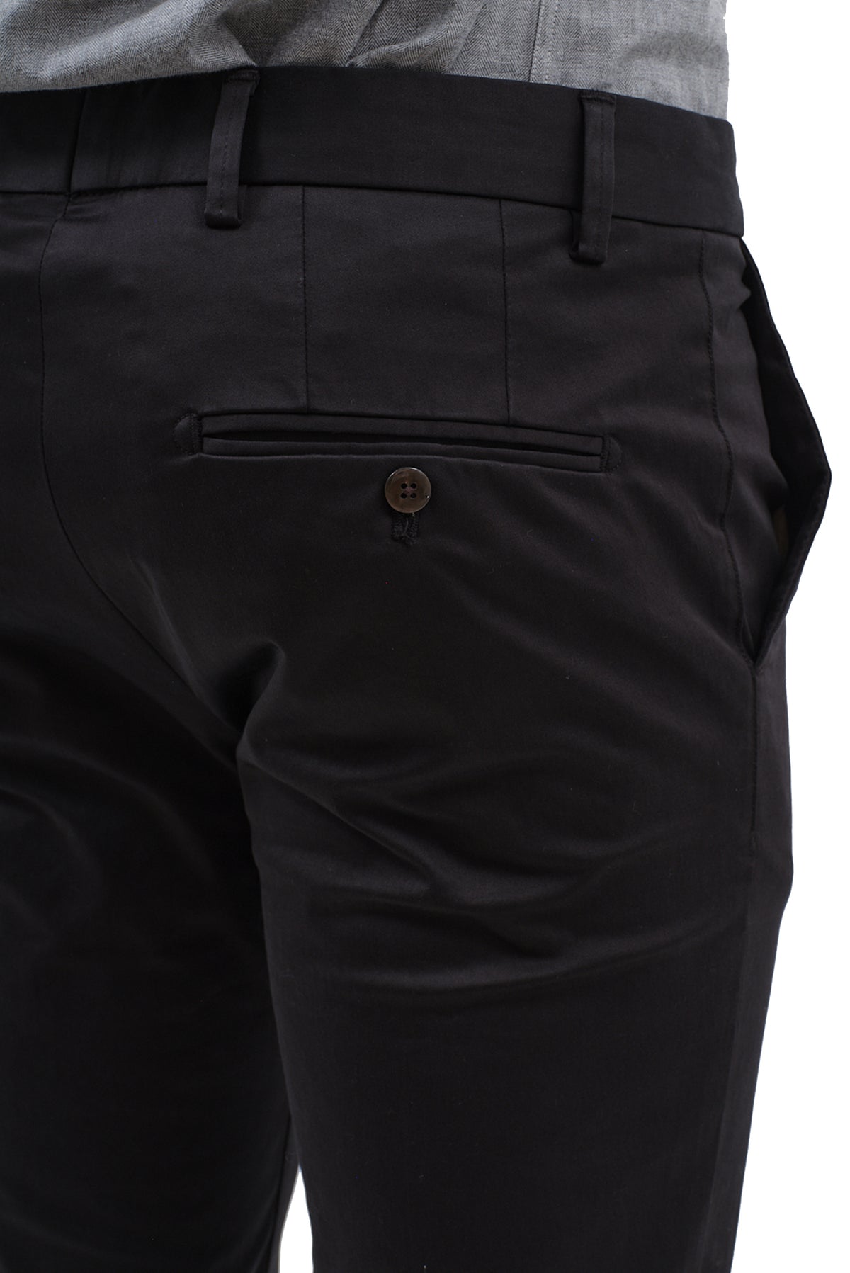 ΑΝΔΡΙΚΟ ΠΑΝΤΕΛΟΝΙ CHINOS ΜΑΥΡΟ PORTOBELLO'S SLIM FIT