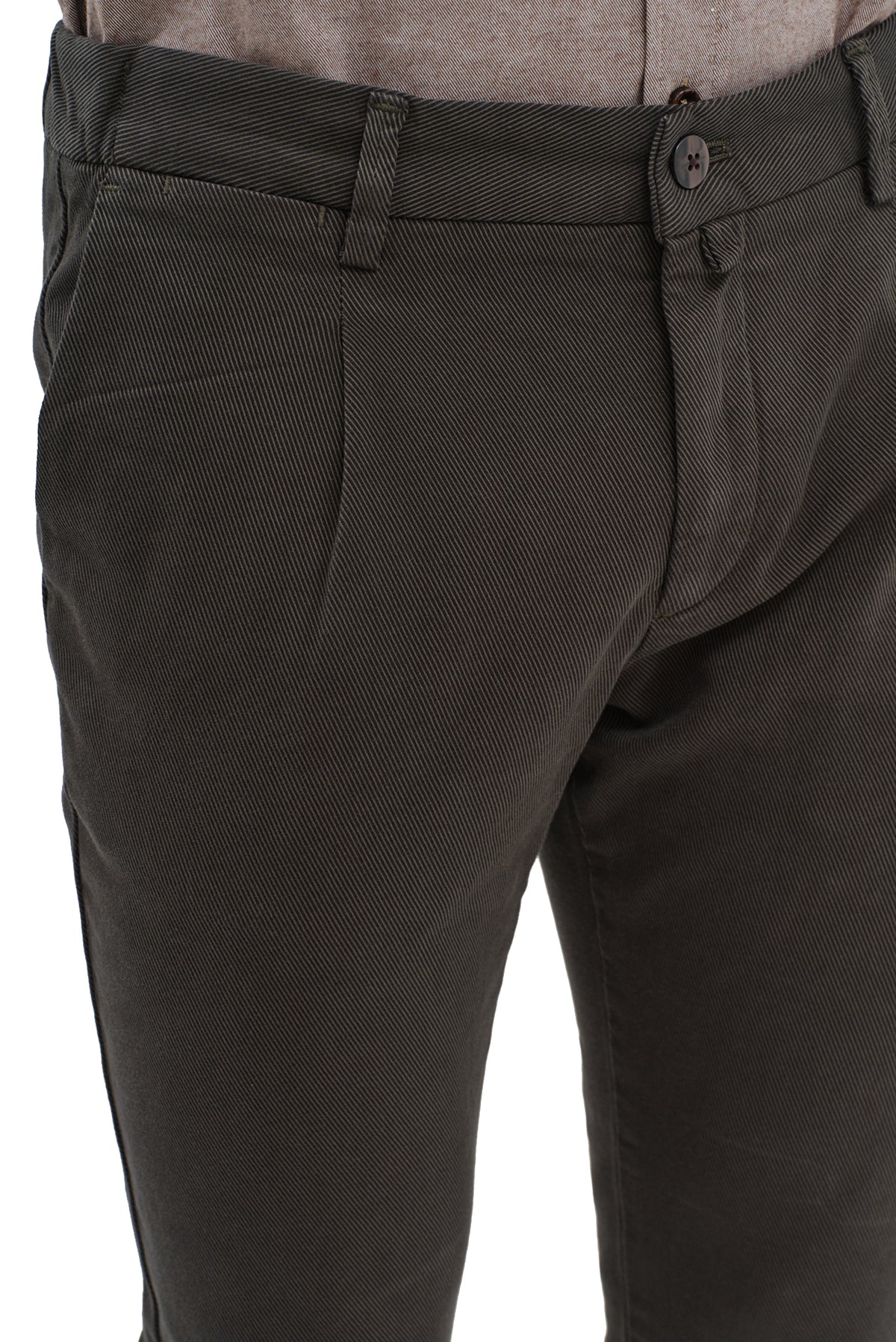 ΑΝΔΡΙΚΟ ΠΡΑΣΙΝΟ ΠΑΝΤΕΛΟΝΙ CHINOS ΜΕ ΠΙΕΤΑ PORTOBELLO'S SLIM FIT