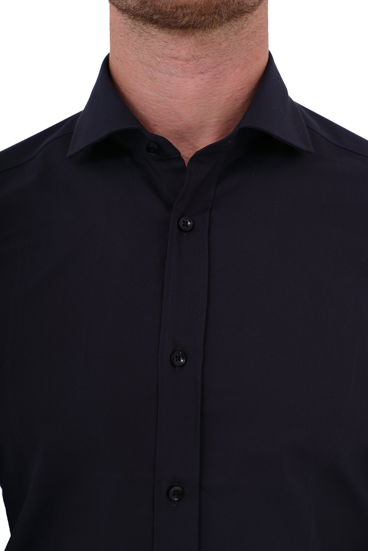 ΑΝΔΡΙΚΟ ΜΠΛΕ ΣΚΟΥΡΟ ΠΟΥΚΑΜΙΣΟ PORTOBELLO'S ΜΕ REX ΓΙΑΚΑ SLIM FIT