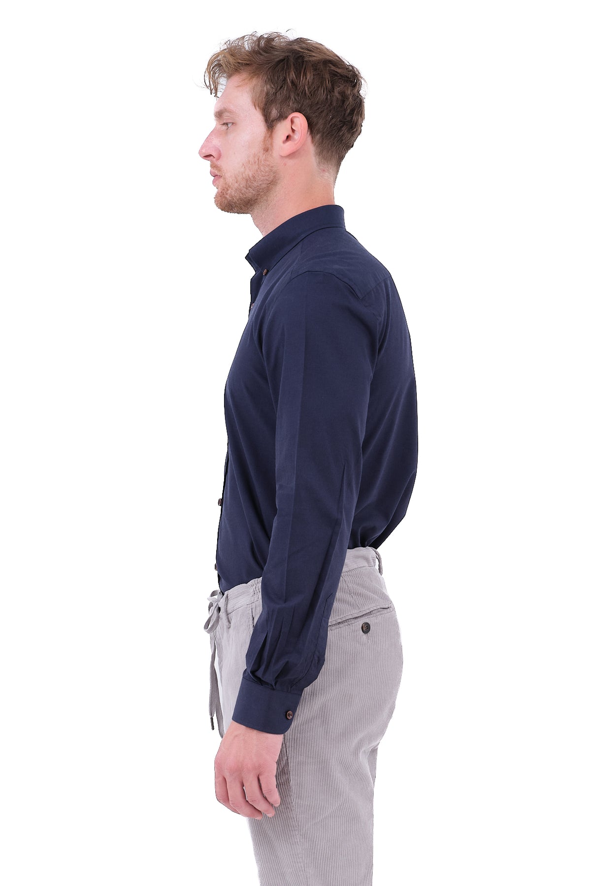ΑΝΔΡΙΚΟ ΜΠΛΕ ΠΟΥΚΑΜΙΣΟ PORTOBELLO'S ΜΕ BUTTON DOWN ΓΙΑΚΑ