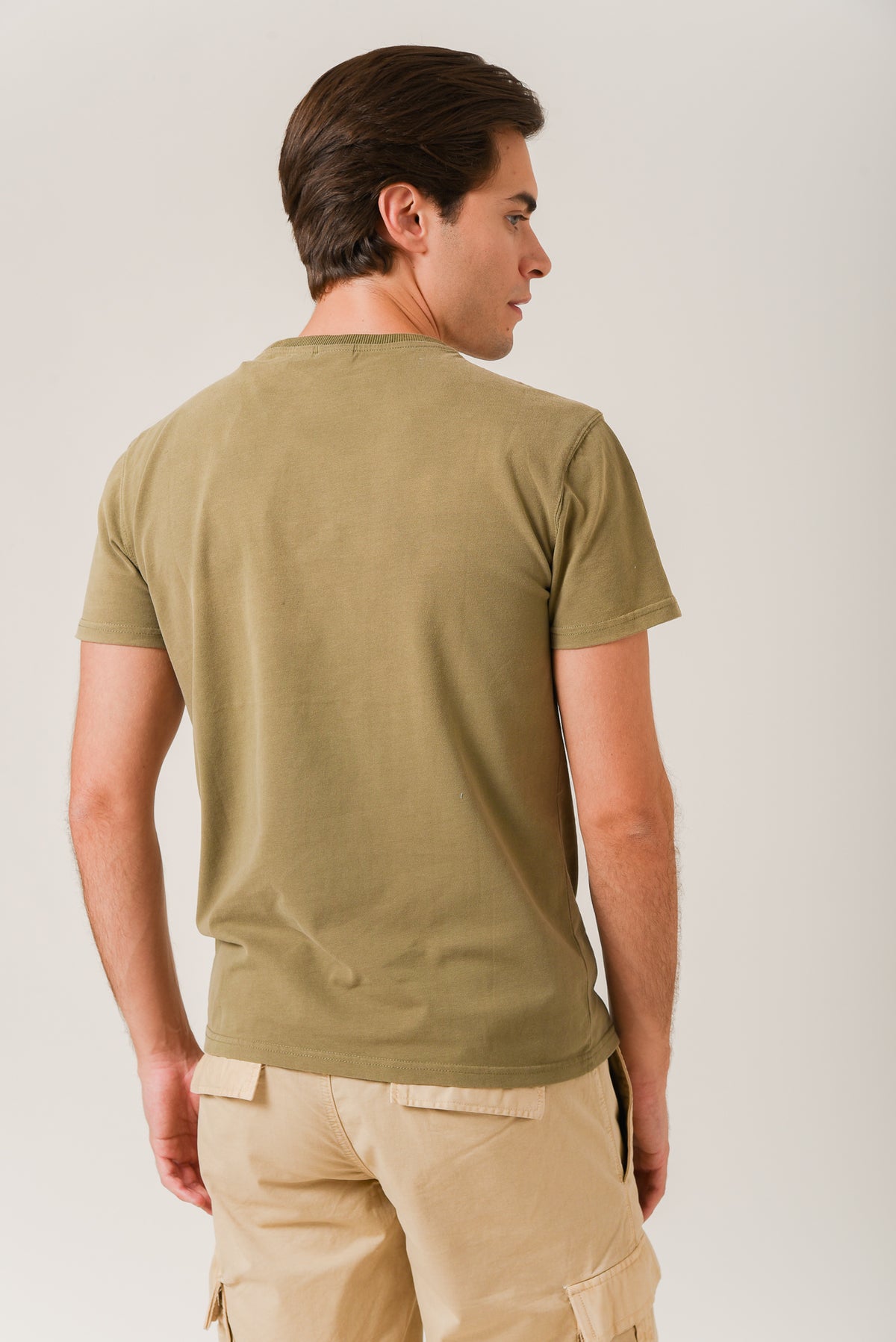 ΑΝΔΡΙΚΟ T-SHIRT HOMEWARD ΧΑΚΙ REGULAR FIT