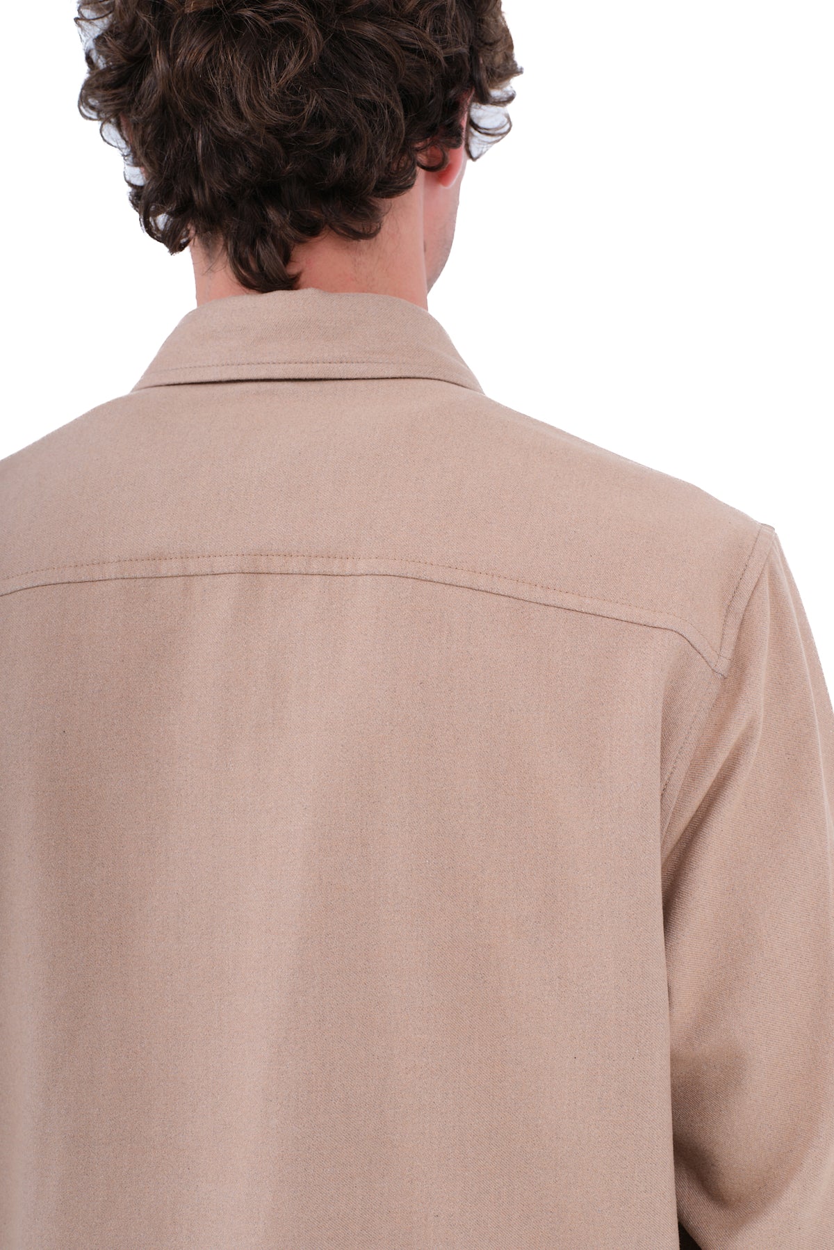 ΑΝΔΡΙΚΟ OVERSHIRT LES GENT'S ΜΠΕΖ ΑΝΟΙΧΤΟ